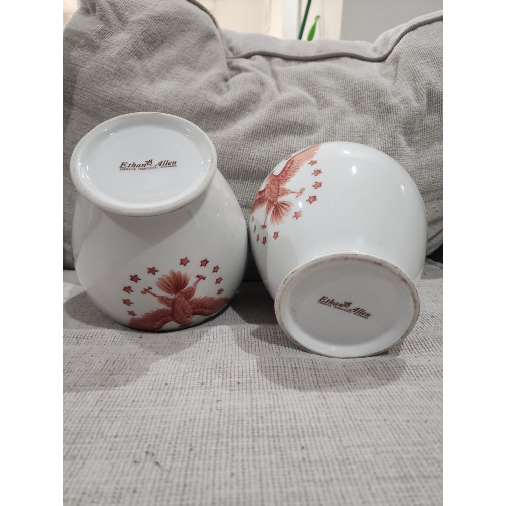 Ethan Allen Chinoserie Ginger Jar (both Jars) - Picture 5 of 9